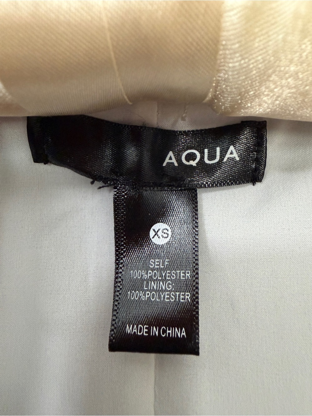 Aqua Tweed Double-Breasted Blazer Dress - Picture 4 of 4